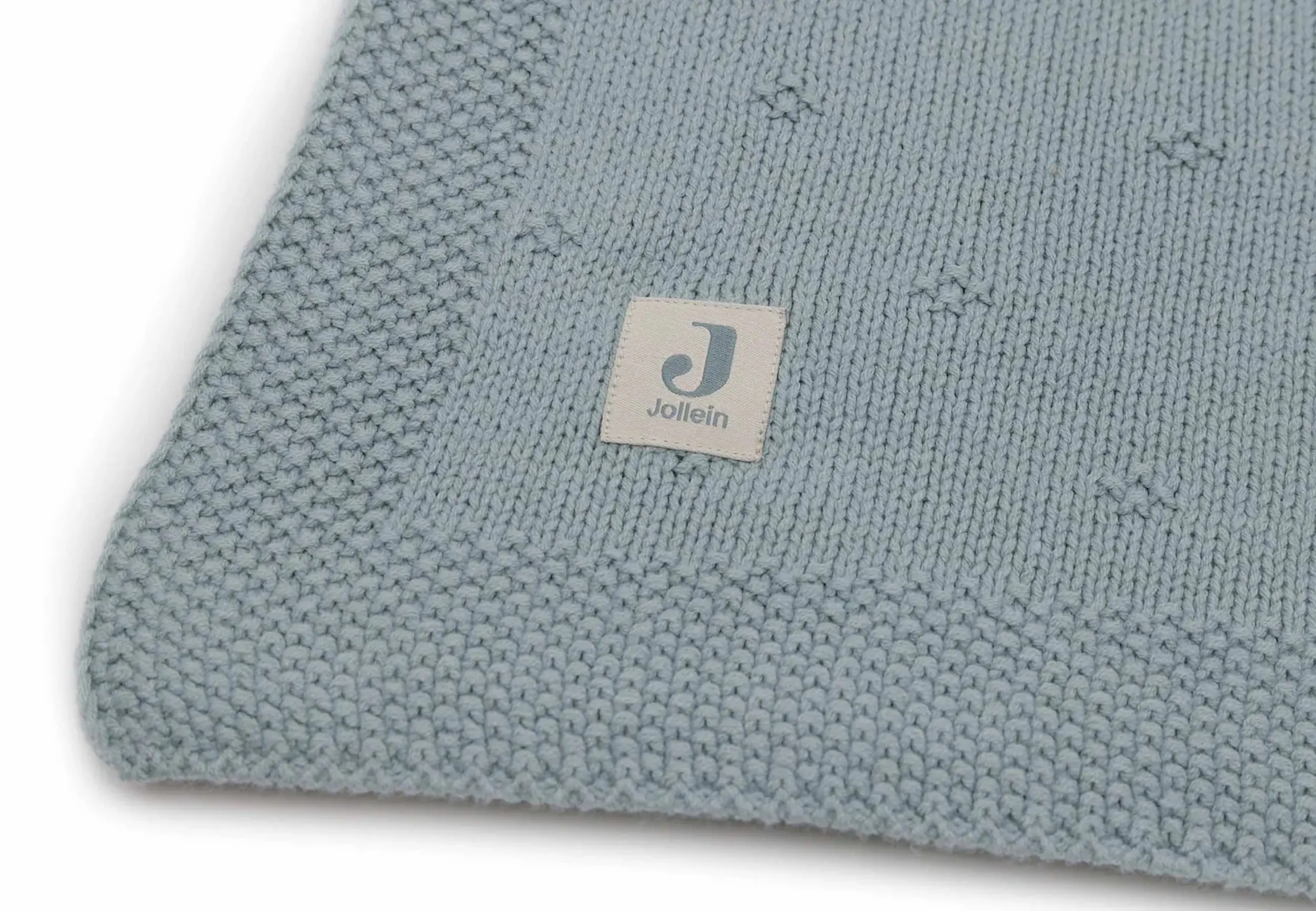 Patura Jollein Cosy Knit 100x150 (Sea Green) - 4
