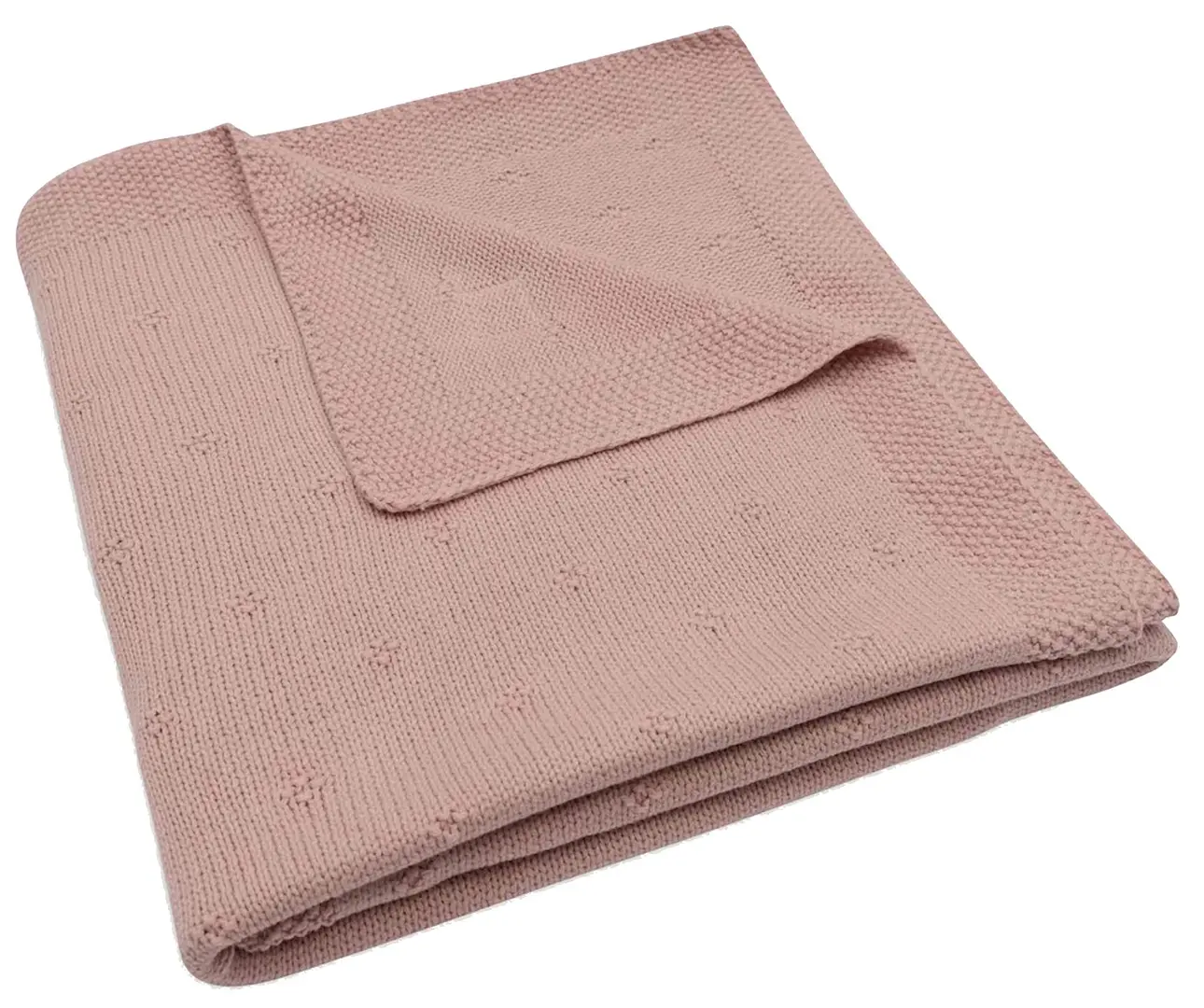 Patura Jollein Cosy Knit 100x150 (Wild Rose)