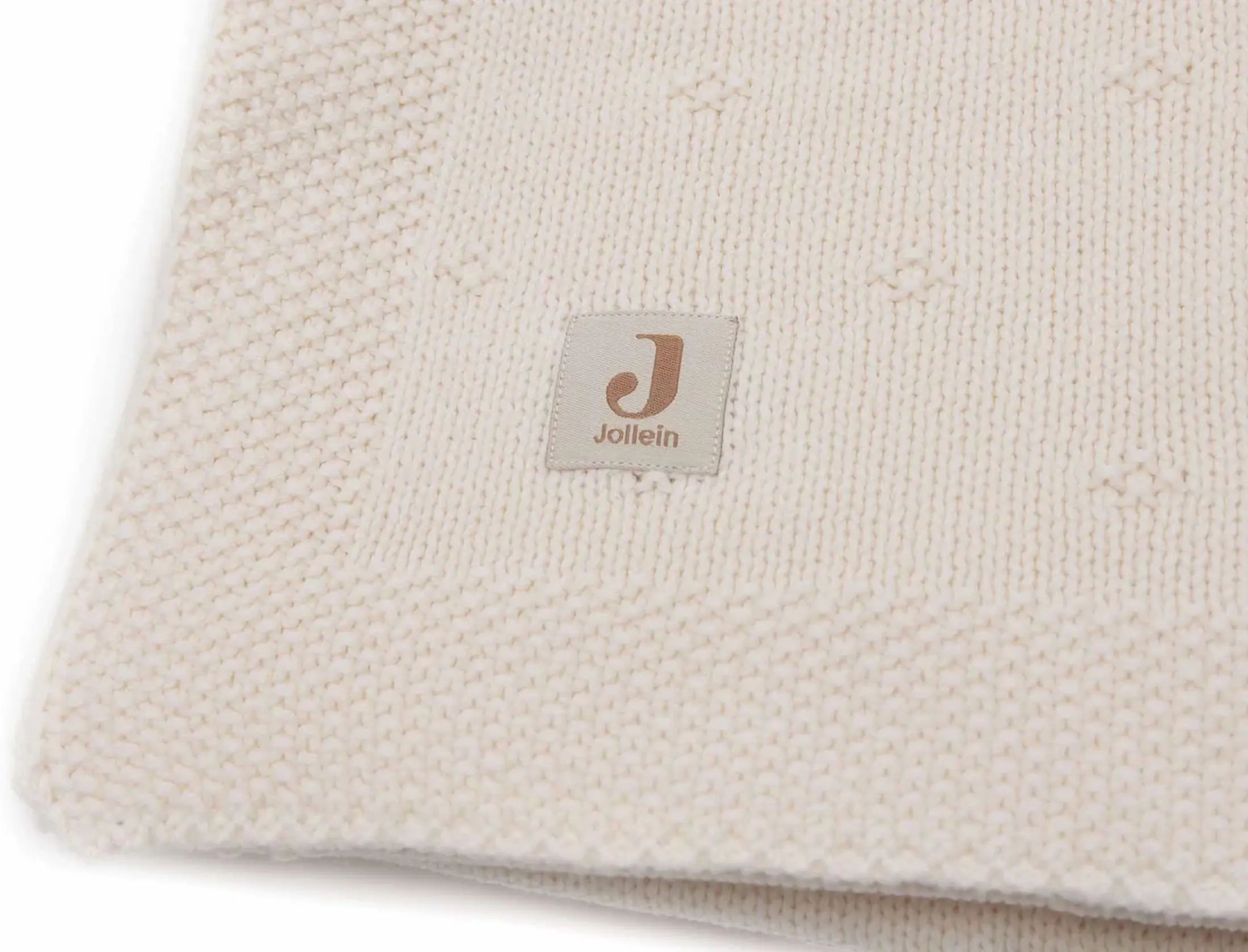 Patura Jollein Cosy Knit 75x100 (Ivory) - 4