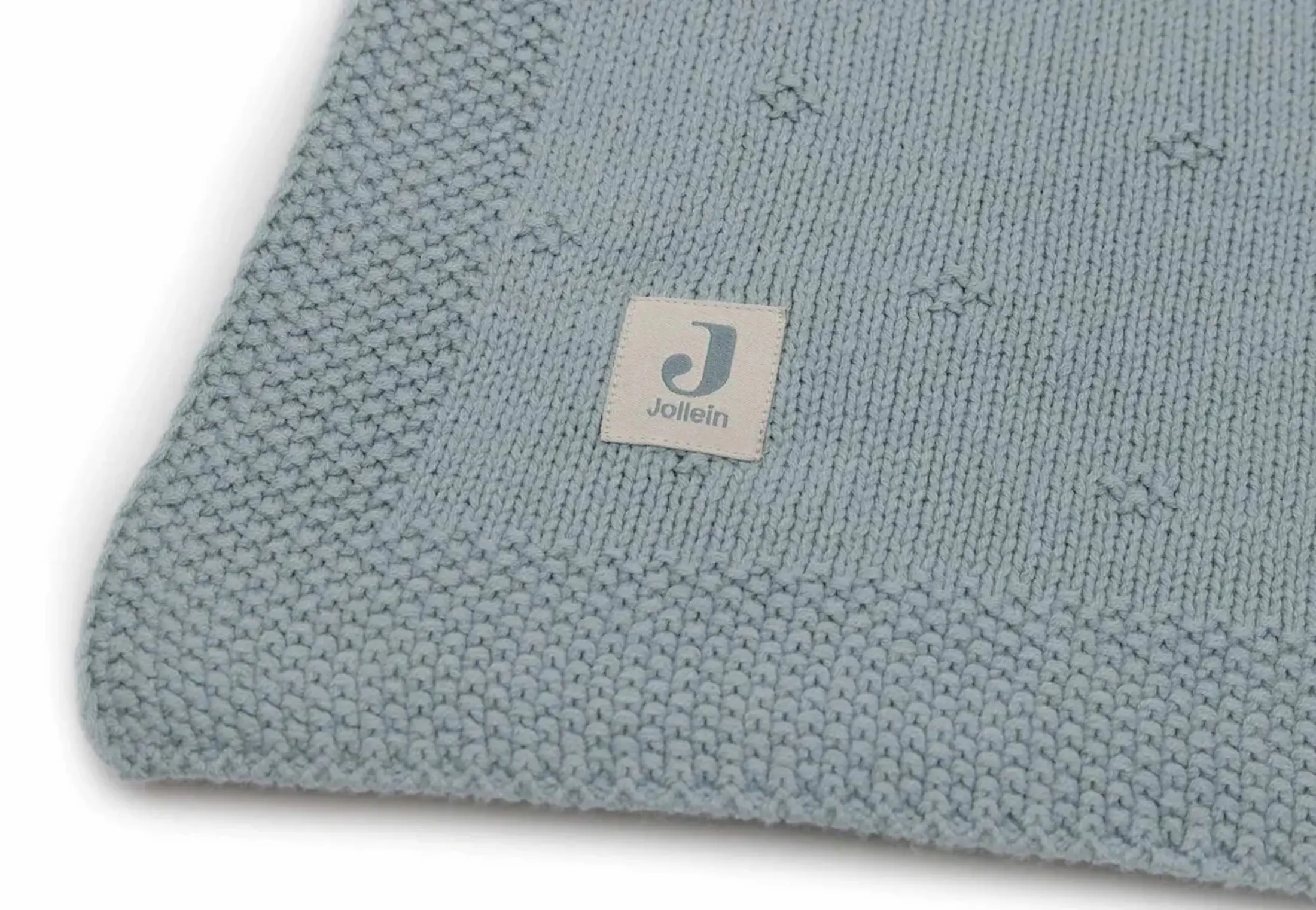 Плед Jollein Cosy Knit 75x100 (Sea Green) - 2