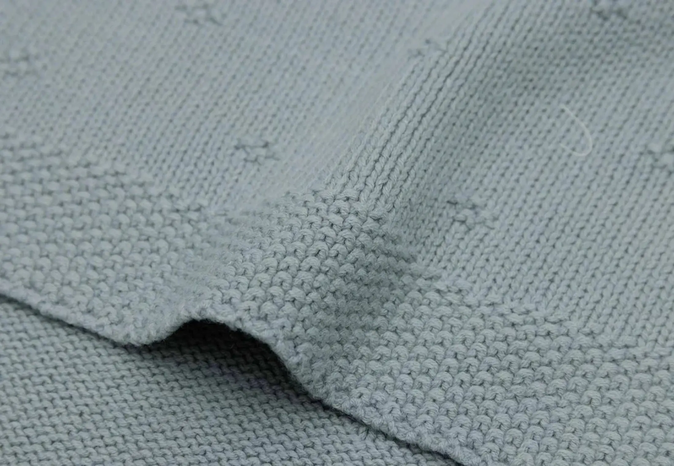 Плед Jollein Cosy Knit 75x100 (Sea Green) - 3