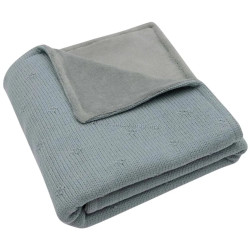 Patura Jollein Cosy Knit Velvet 75x100 (Sea Green)