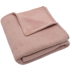 Patura Jollein Cosy Knit Velvet 75x100 (Wild Rose)