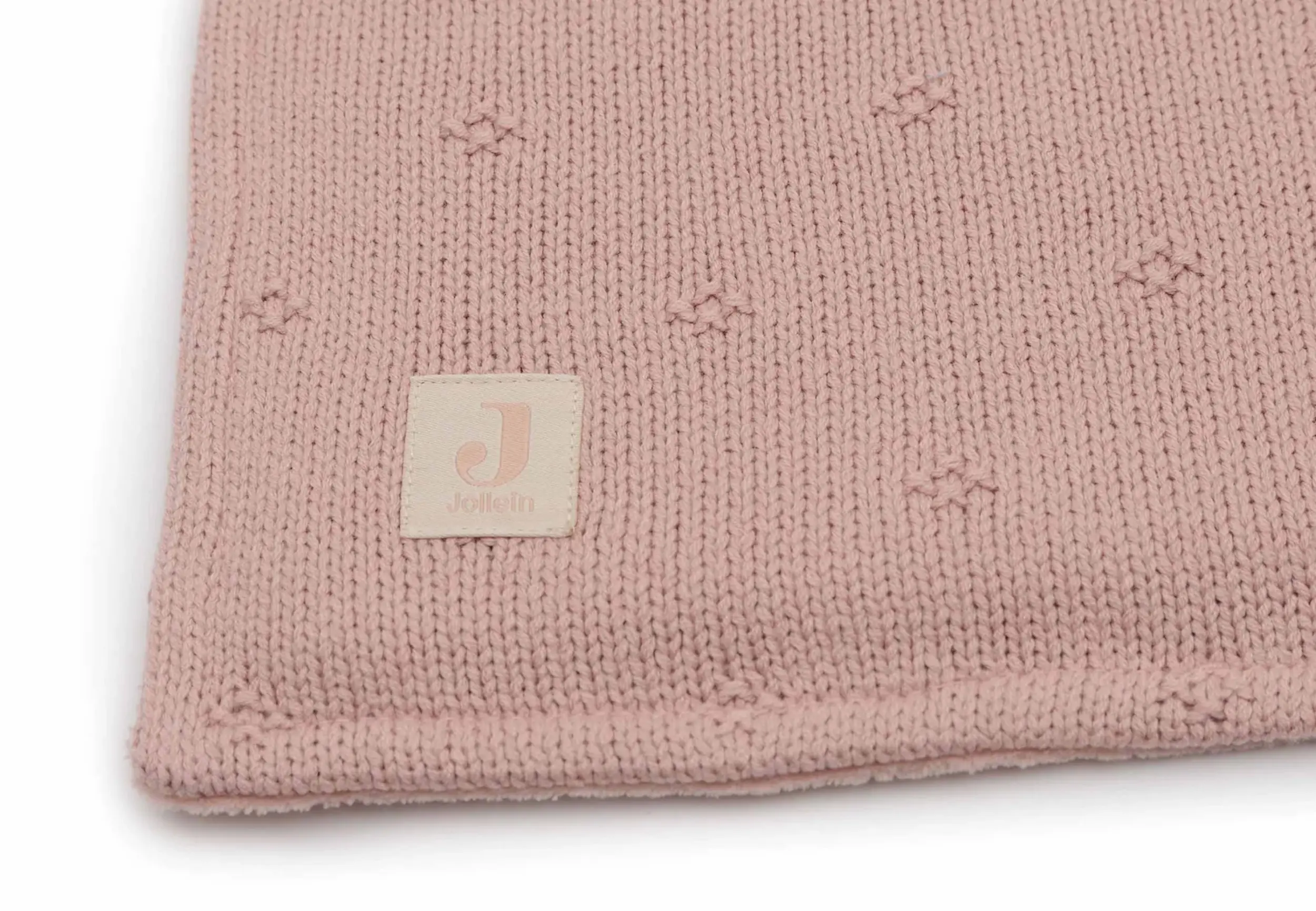 Patura Jollein Cosy Knit Velvet 75x100 (Wild Rose) - 5