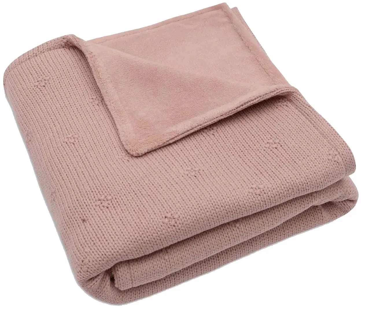 Patura Jollein Cosy Knit Velvet 75x100 (Wild Rose)