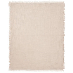 Плед Jollein Fringe Stripe Gots 75x100 (Biscuit) Thumb