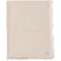 Плед Jollein Fringe Stripe Gots 75x100 (Biscuit)
