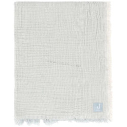 Плед Jollein Fringe Stripe Gots 75x100 (Sea Green)