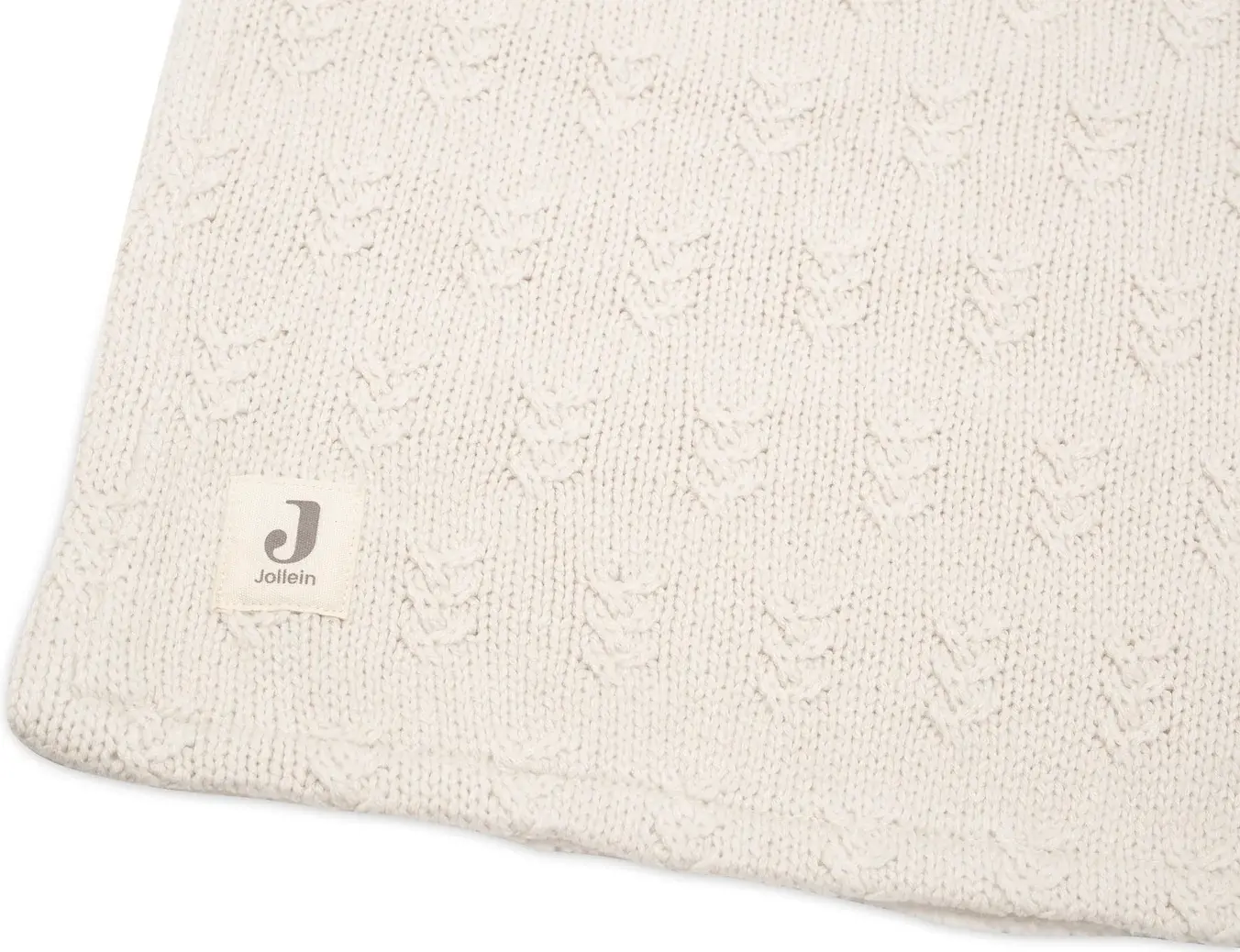 Patura Jollein Grain Knit 100x150 (Oatmeal) - 2
