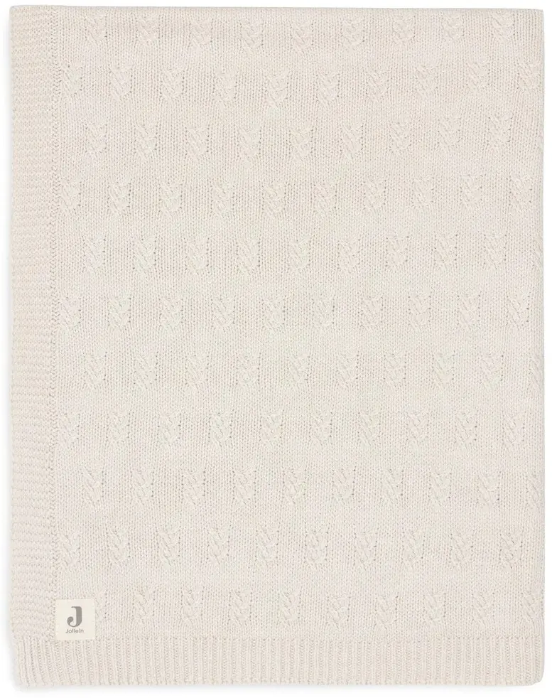 Patura Jollein Grain Knit 100x150 (Oatmeal) - 4