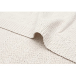 Patura Jollein Grain Knit 100x150 (Oatmeal) Thumb