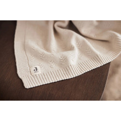 Patura Jollein Grain Knit 100x150 (Oatmeal) Thumb