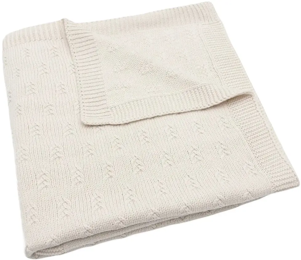 Patura Jollein Grain Knit 100x150 (Oatmeal)
