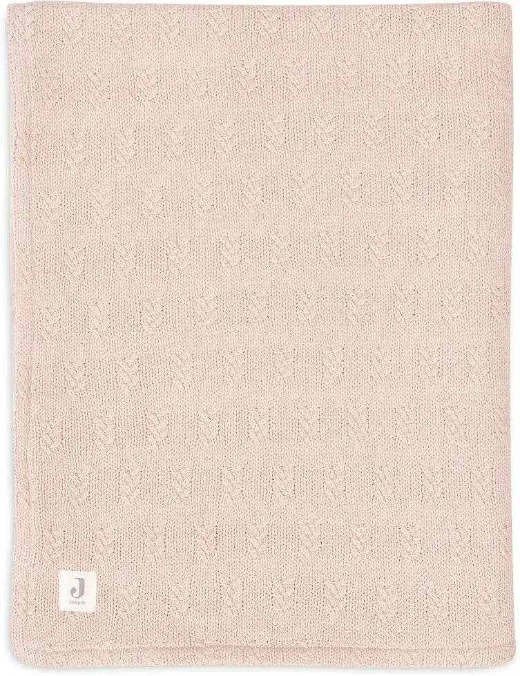 Плед Jollein Grain Knit 100x150 (Wild Rose) - 4