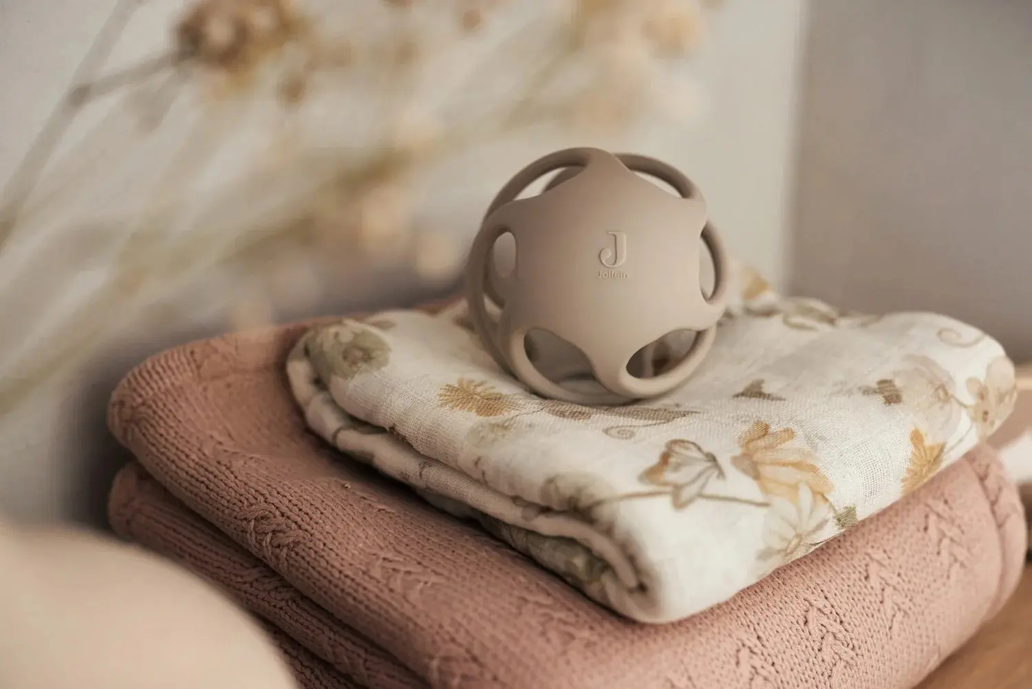 Плед Jollein Grain Knit 100x150 (Wild Rose) - 7