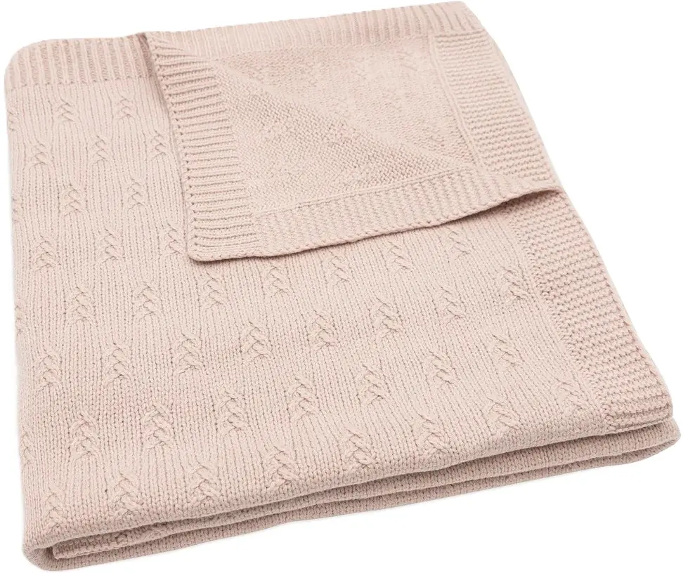 Плед Jollein Grain Knit 100x150 (Wild Rose)