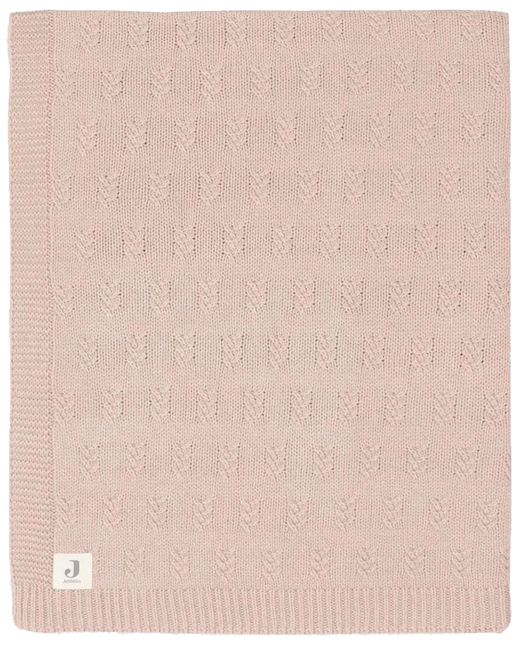 Patura Jollein Grain Knit 75x100 (Wild Rose) - 2