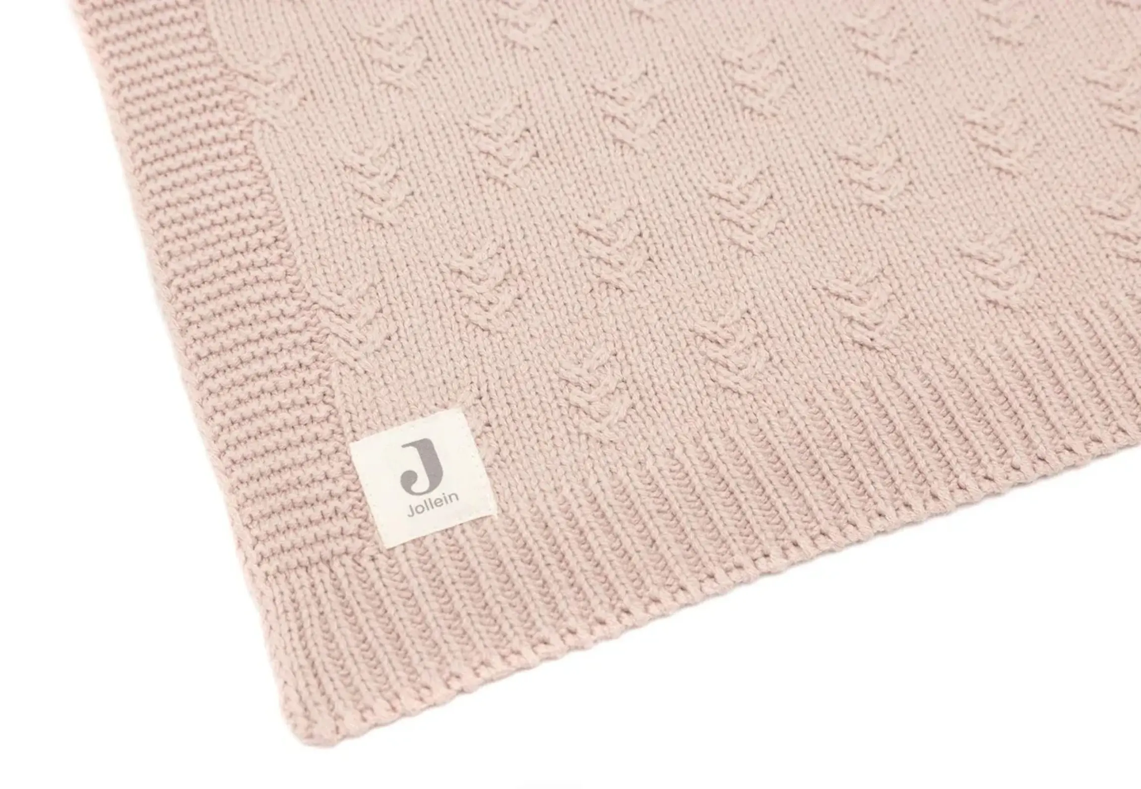 Patura Jollein Grain Knit 75x100 (Wild Rose) - 3