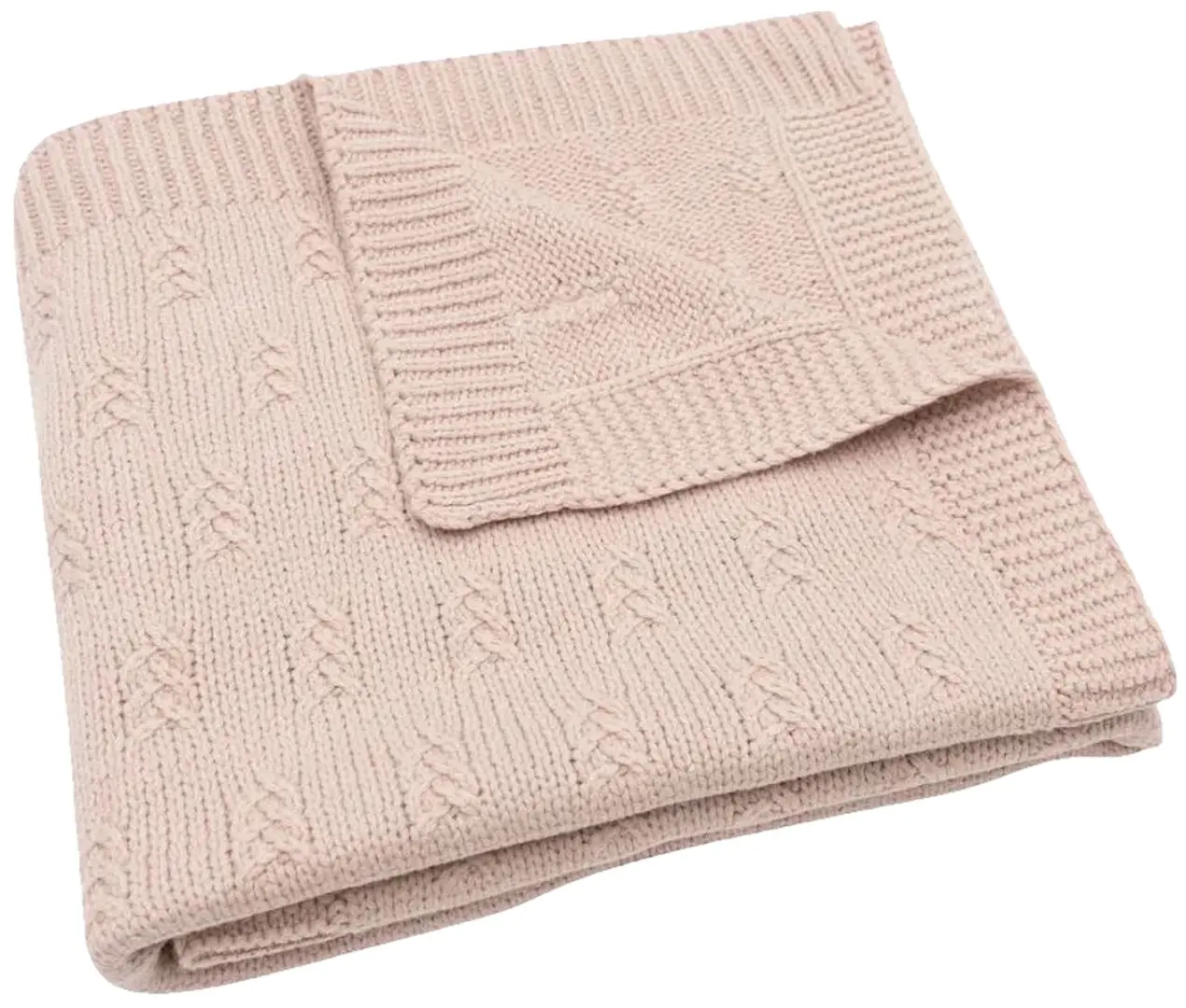 Patura Jollein Grain Knit 75x100 (Wild Rose)