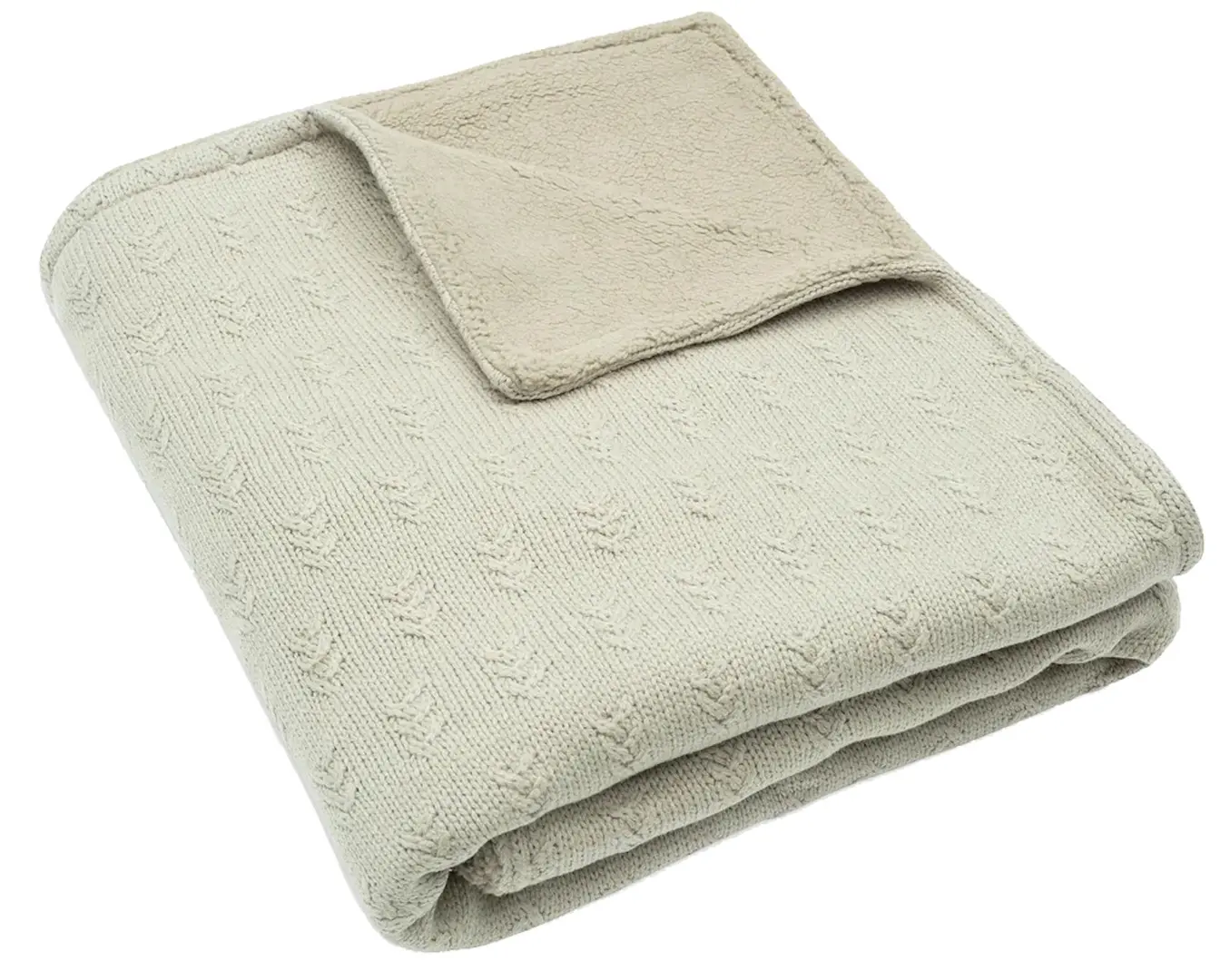 Patura Jollein Grain Knit Velvet 100x150 (Olive Green)