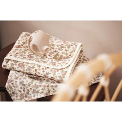 Patura Jollein Jersey Retro Flowers 75x100 (Ivory) Thumb
