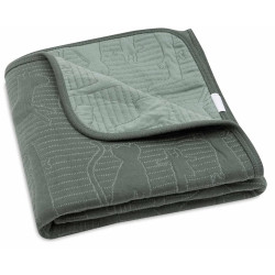 Плед Jollein Jungle Jambo 100x150 (Ash Green/Laurel) Thumb