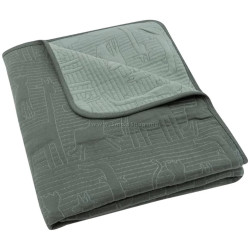 Плед Jollein Jungle Jambo 100x150 (Ash Green/Laurel)