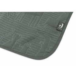 Плед Jollein Jungle Jambo 100x150 (Ash Green/Laurel) Thumb