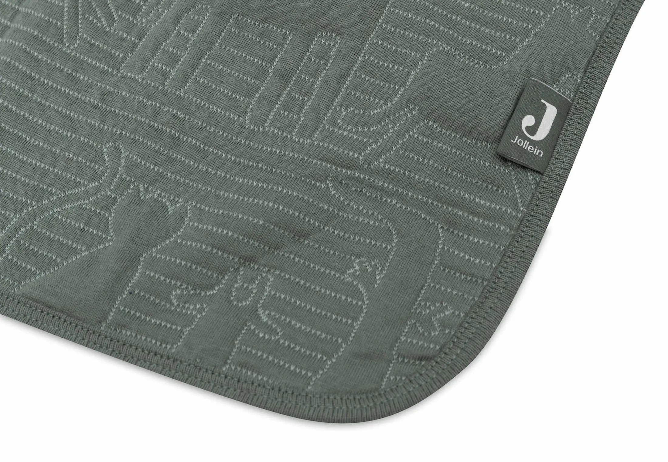 Плед Jollein Jungle Jambo 100x150 (Ash Green/Laurel) - 5