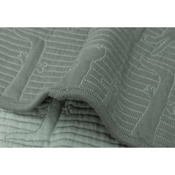 Плед Jollein Jungle Jambo 100x150 (Ash Green/Laurel) Thumb