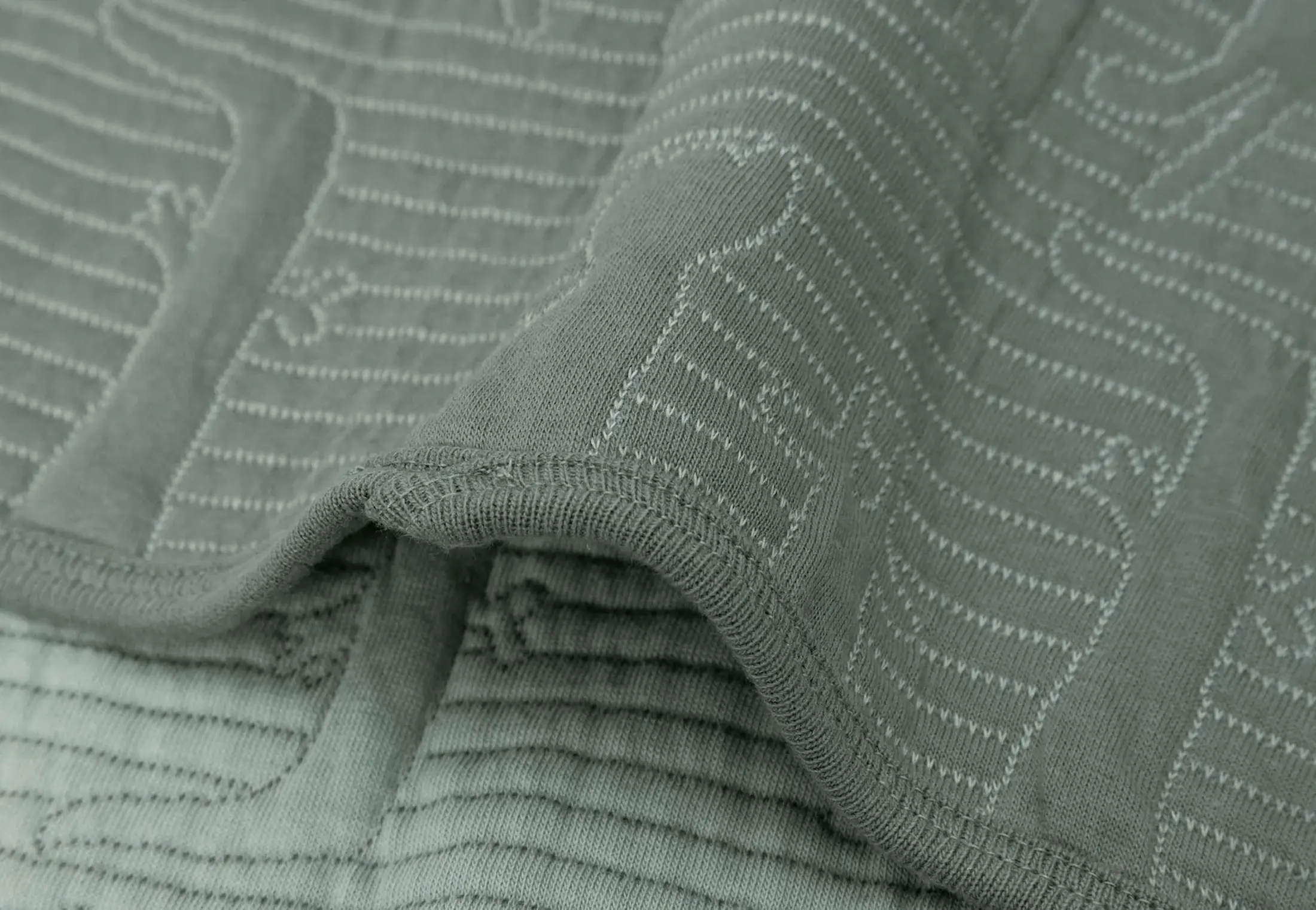 Плед Jollein Jungle Jambo 100x150 (Ash Green/Laurel) - 6