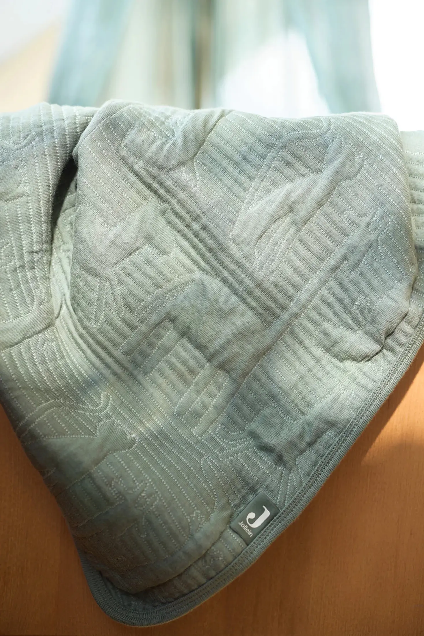 Плед Jollein Jungle Jambo 100x150 (Ash Green/Laurel) - 7