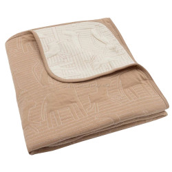 Плед Jollein Jungle Jambo 100x150 (Biscuit/Oatmeal)