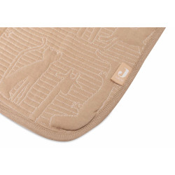 Плед Jollein Jungle Jambo 100x150 (Biscuit/Oatmeal) Thumb