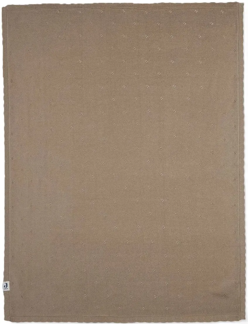 Плед Jollein Pointelle Gots 100x150 (Biscuit) - 3