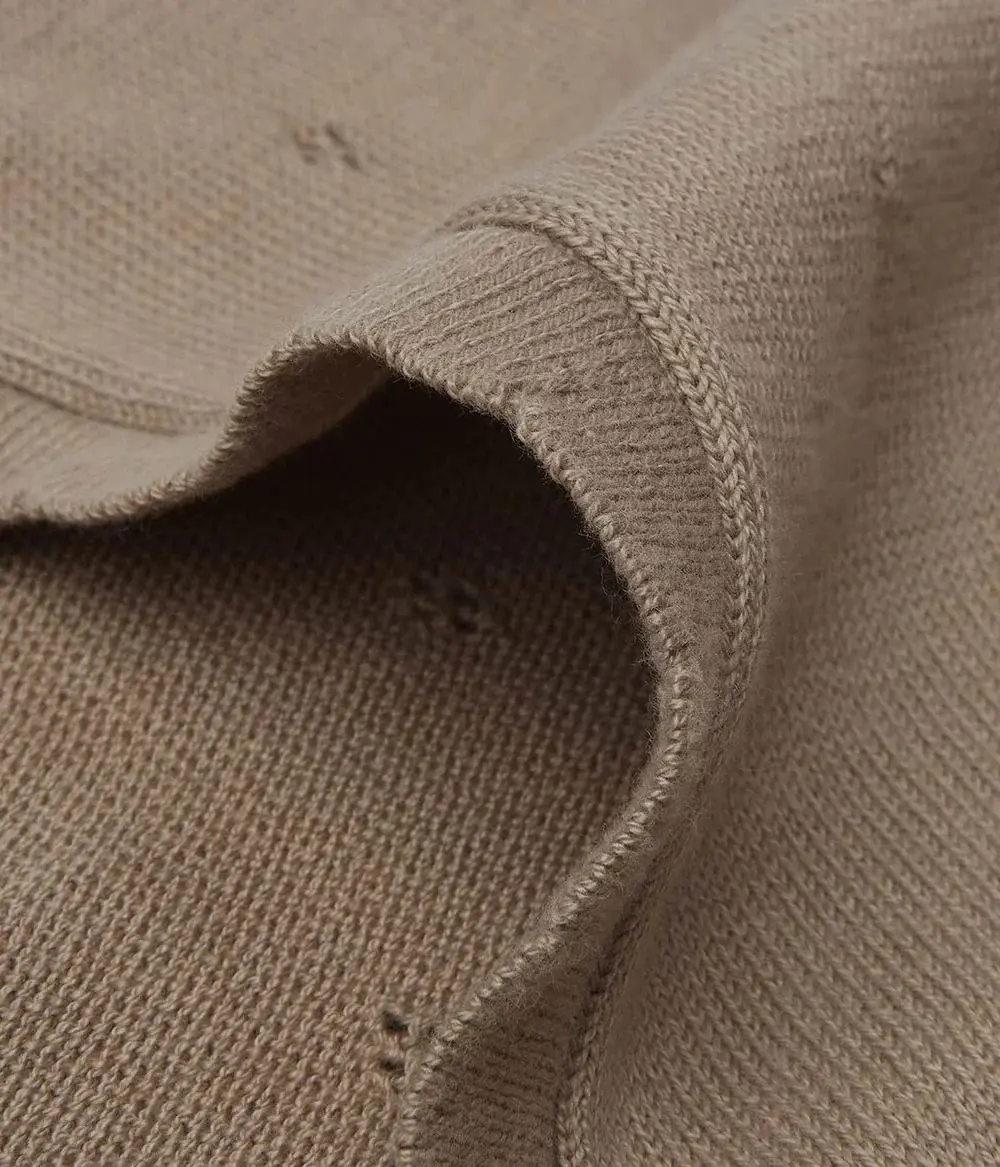 Плед Jollein Pointelle Gots 100x150 (Biscuit) - 4