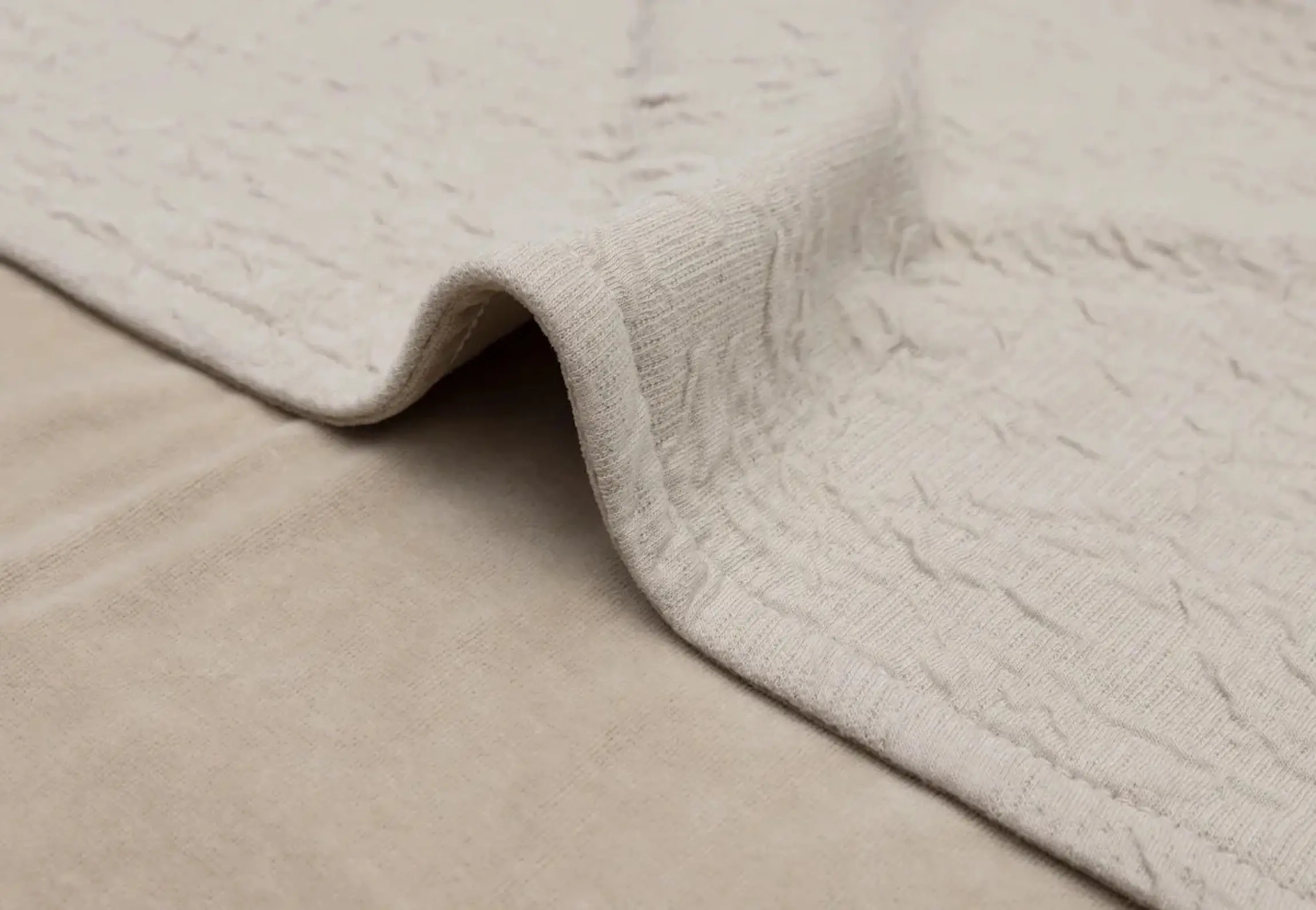 Patura Jollein Soft Waves 100x150 (Nougat) - 4