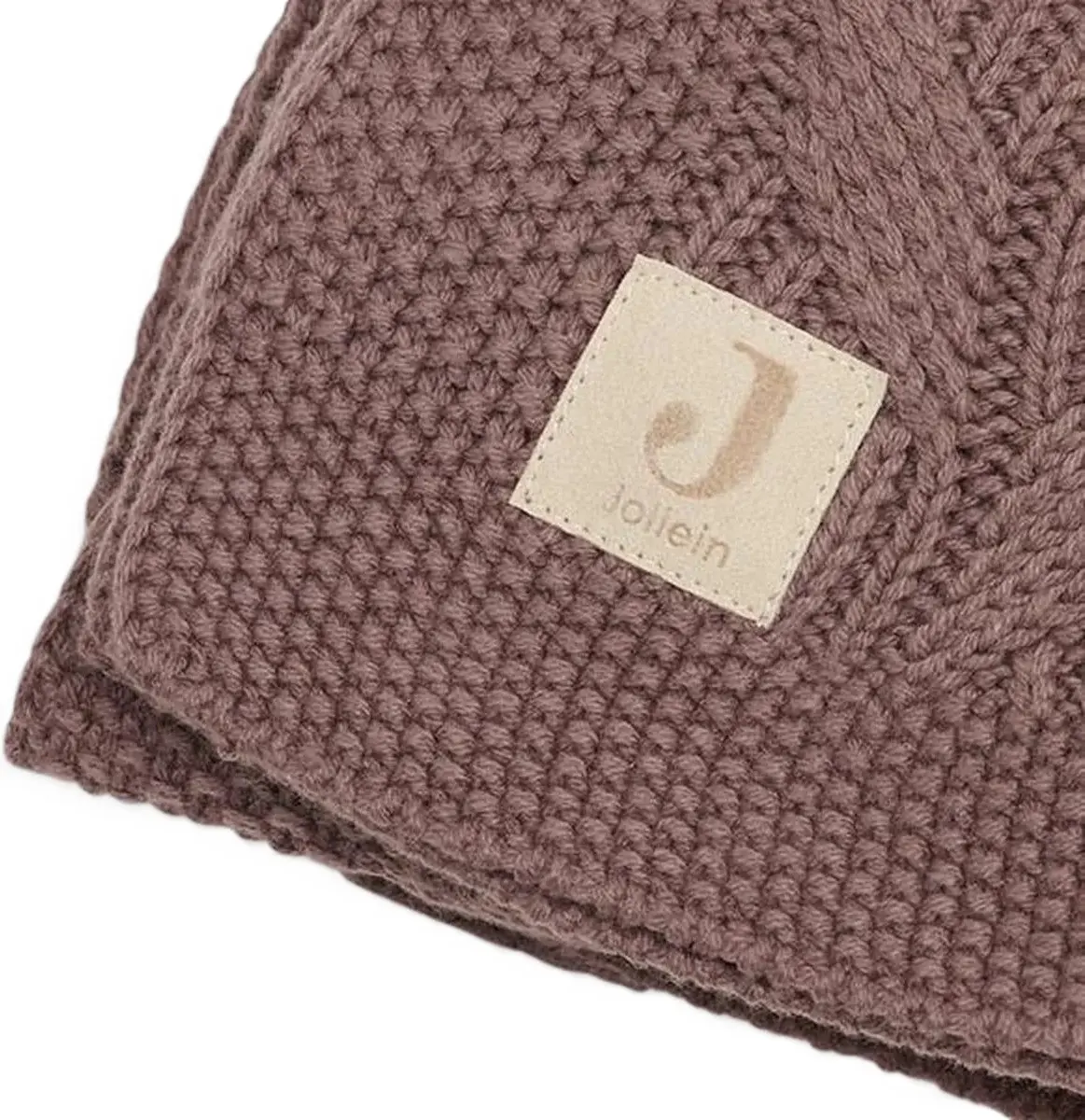 Плед Jollein Spring Knit 100x150 (Chestnut) - 2
