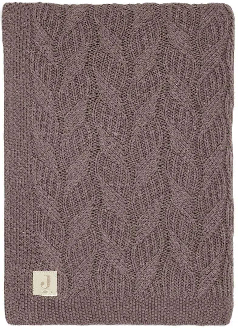 Плед Jollein Spring Knit 100x150 (Chestnut)