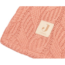 Плед Jollein Spring Knit 100x150 (Rosewood/Coral) Thumb
