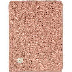 Плед Jollein Spring Knit 100x150 (Rosewood/Coral)