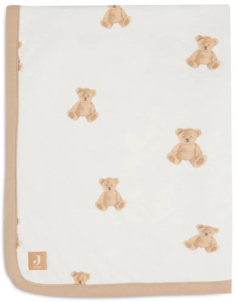 Плед Jollein Teddy Bear 75x100 (Brown)
