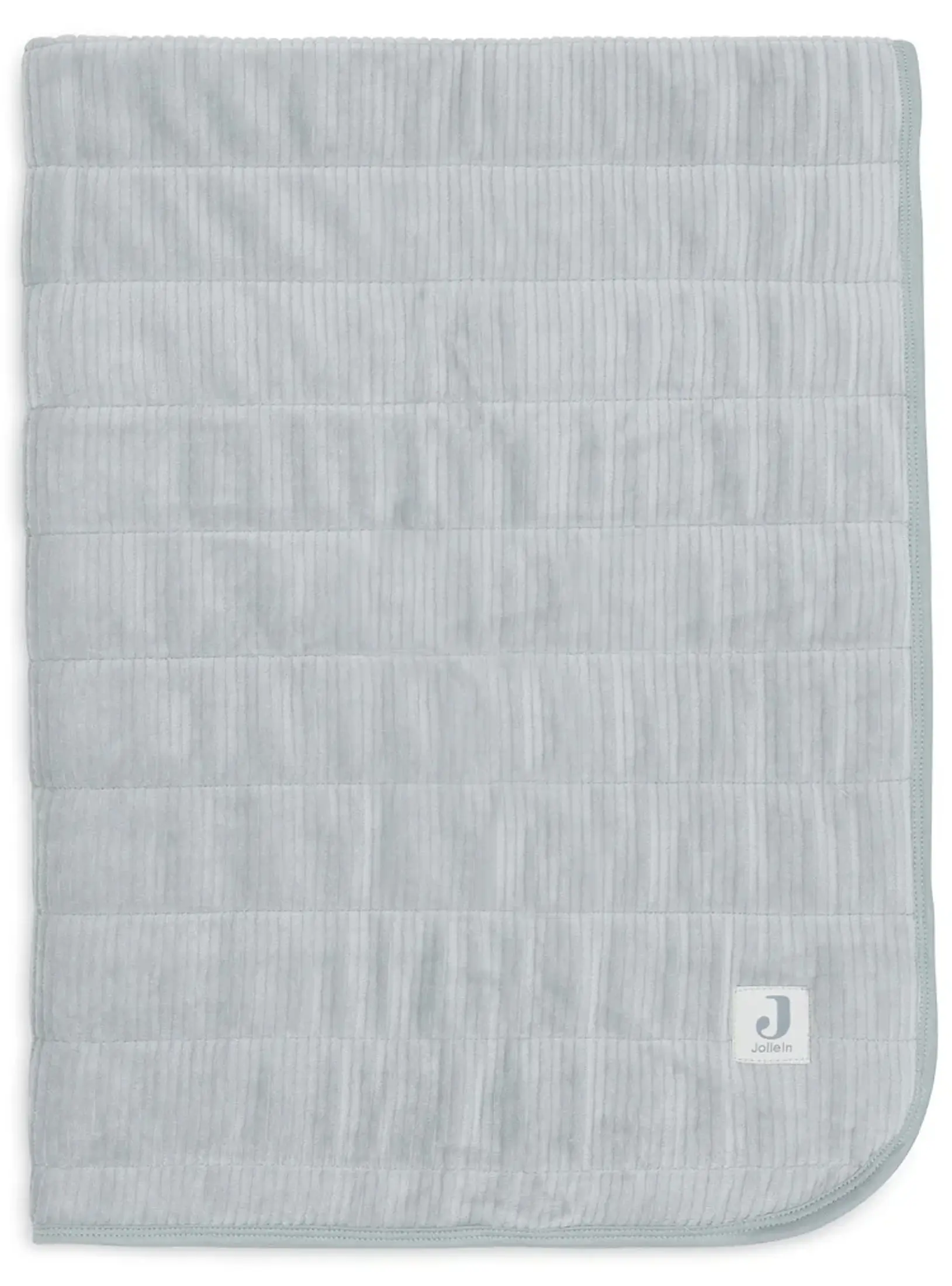 Плед Jollein Velvet Rib 75x100 (Sea Green) - 2