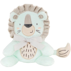 Одеяло с вышивкой 3D Kikka Boo Jungle King 75x100 (Light Blue/Brown)