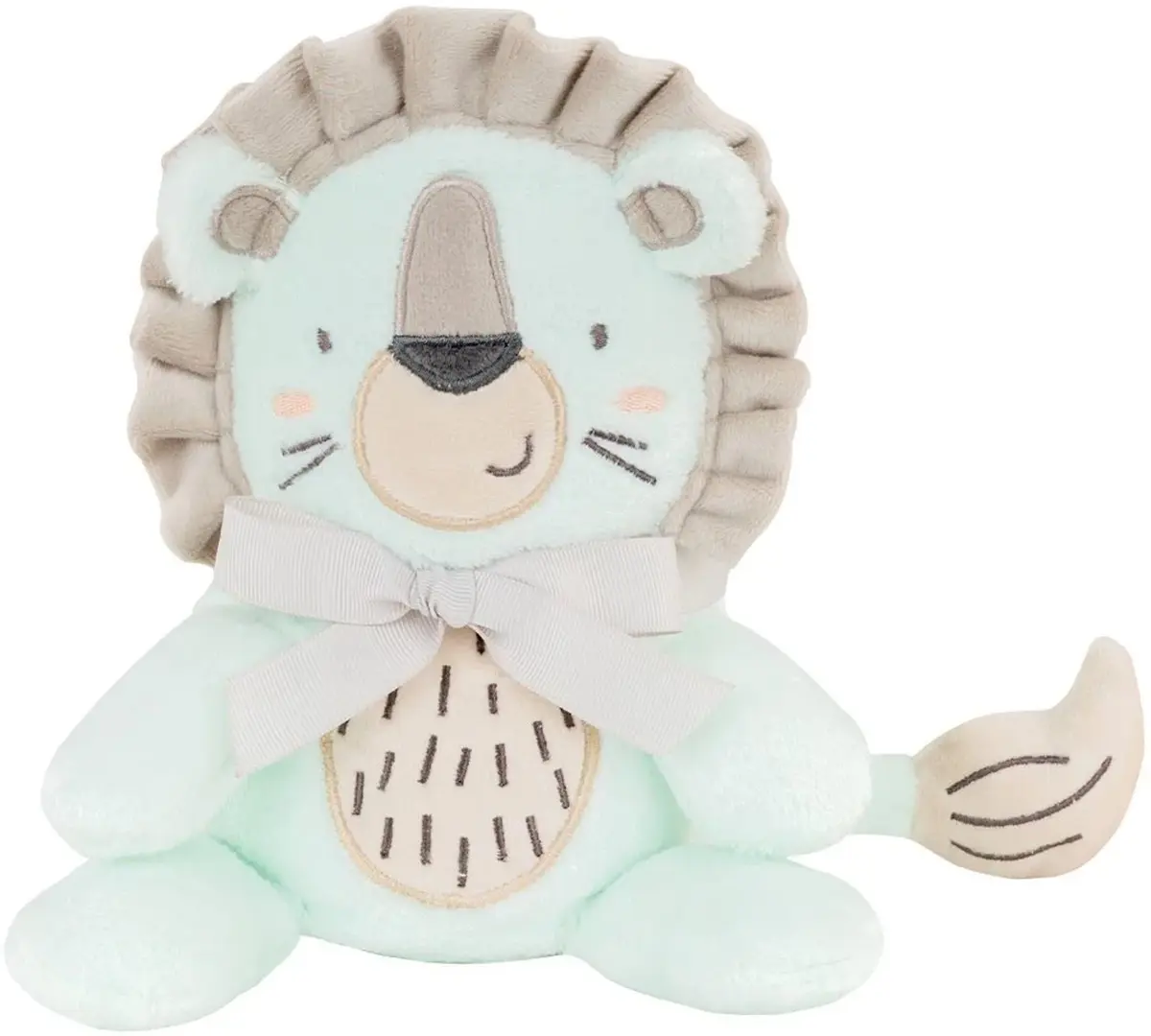 Одеяло с вышивкой 3D Kikka Boo Jungle King 75x100 (Light Blue/Brown)