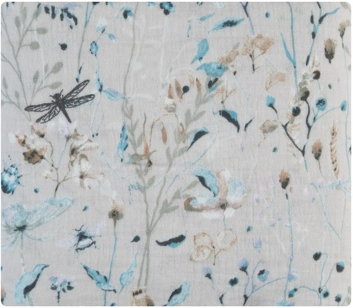 Плед Kikka Boo Dreamy Fields 100x100 (Grey)