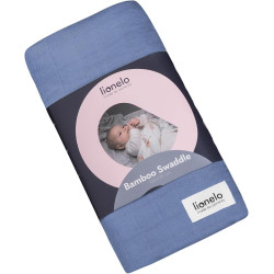 Плед Lionelo LN.125160 120x120 (Blue Denim) Thumb