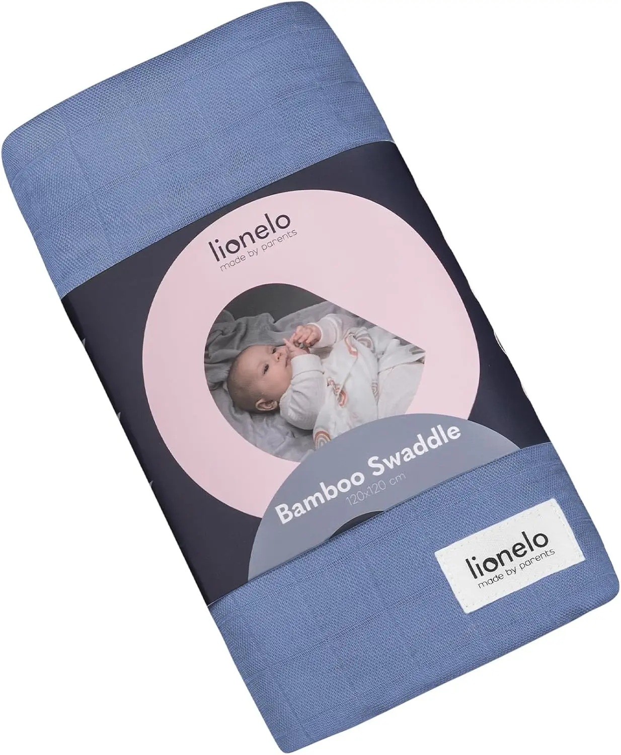 Плед Lionelo LN.125160 120x120 (Blue Denim) - 4