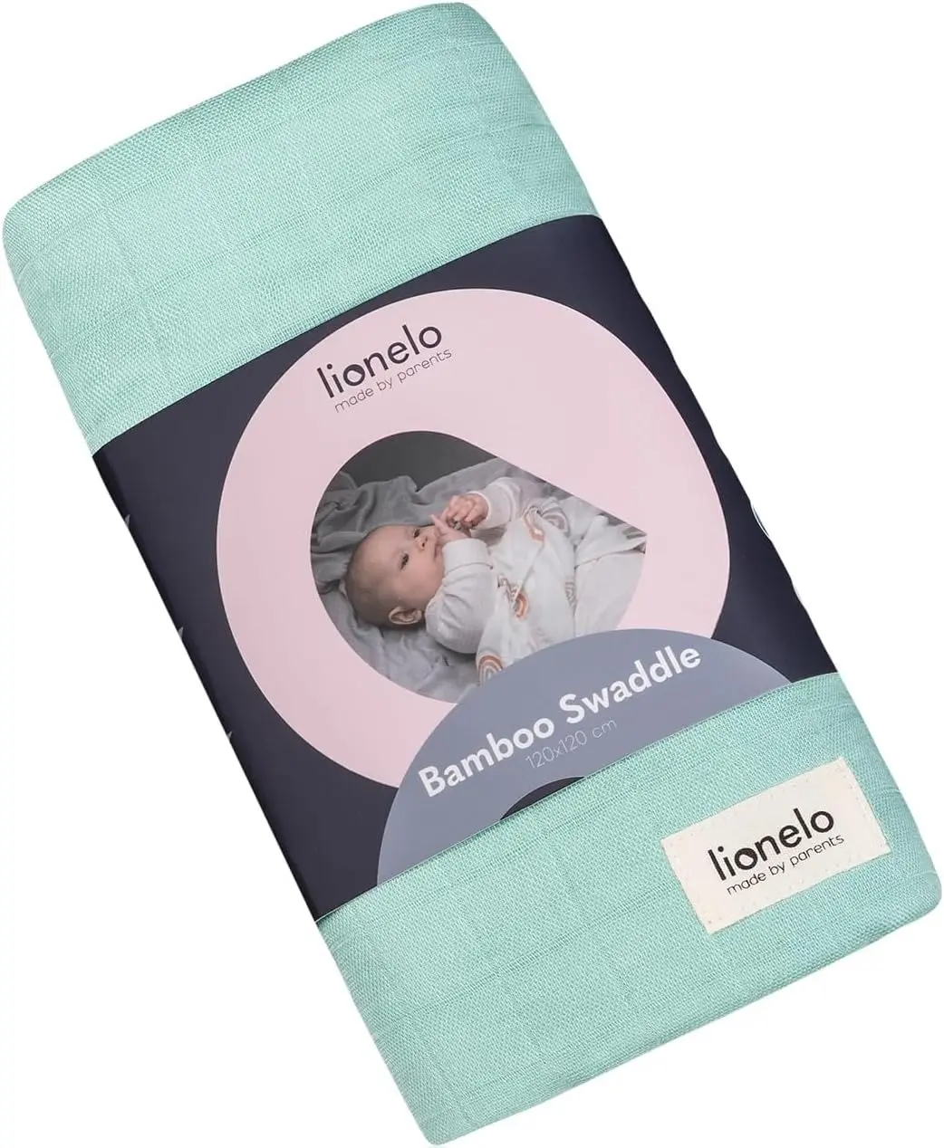 Плед Lionelo LN.125162 120x120 (Green Mint) - 2