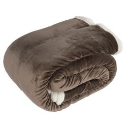 Плед Mobhaus Ankea Typ 1 205x220 (Brown) Thumb